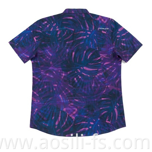 Mens poly spandex shirts